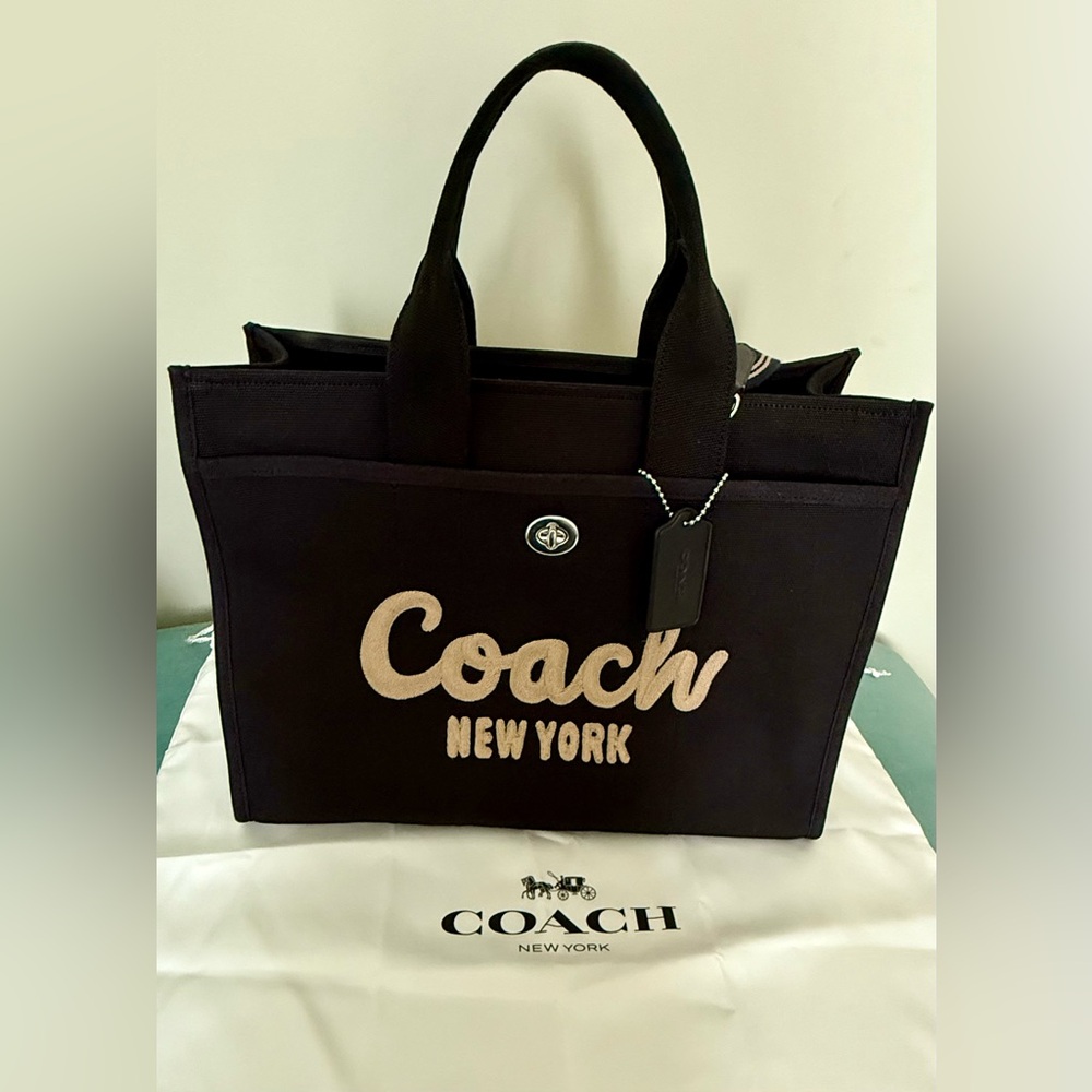Coach Cargo Canvas Tote Bag 42